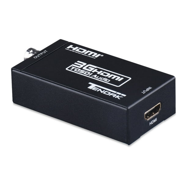 Mini HDMI to SDI Audio Video Converter BNC 3G-SDI SD-SDI HD-SDI Adapter Support 720P 1080P for Camera Home Theater Monitora